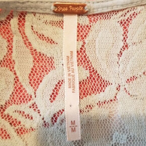 Like new Free People size M lace dress - Picture 6 of 7